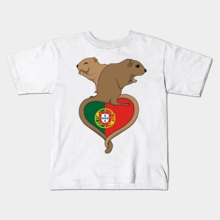 Gerbil Portugal (light) Kids T-Shirt